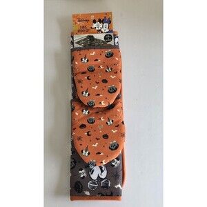 DISNEY HALLOWEEN MICKEY MOUSE 3 PICES KITCHEN SET 2 MINI MITTS 1 DRYING MAT